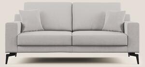 Prestige divano moderno in microfibra smacchiabile T11 grigio chiaro