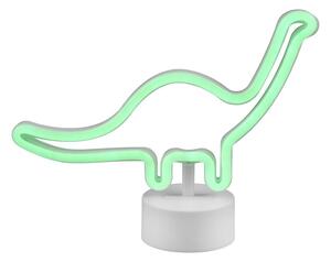 Lampada da tavolo a LED bianca (altezza 20 cm) Bronto - Reality
