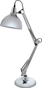 Eglo lampada da ufficio BORGILLIO cromo, E27 max. 1X60W