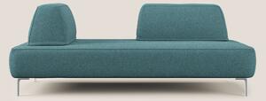 Newton divano modulare con schienali movibili T07 azzurro