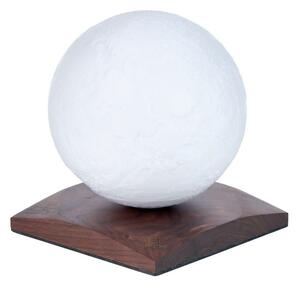 Decorazione luminosa marrone scuro con ricarica USB ø 12 cm Smart LunaSpin – Gingko