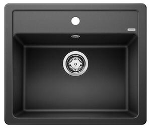 Lavello in granito Blanco LEGRA 6 500 x 585 mm antracite 523332