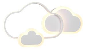Lampada per bambini bianca 52x25 cm Cloudy - Reality