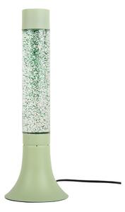 Lampada da tavolo verde con paralume in vetro (altezza totale 37,5 cm) Astro Glittler – Leitmotiv