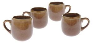 Tazze in set per espresso marroni in ceramica 4 pz 100 ml – Dakls