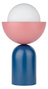 Osram - Lampada da tavolo DECOR BOWL 1xE14/25W/230V blu/rosa
