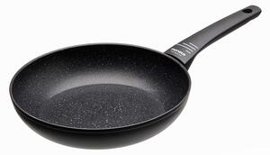 Padella Ø24 cm Antiaderente Induzione in Alluminio Effetto Pietra Moneta Yes (Zeus 2.0)