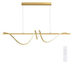 BRILAGI - Lampada LED dimmerabile a sospensione su cavo SIGNATURE LED/50W/230V 120 cm dorata + telecomando