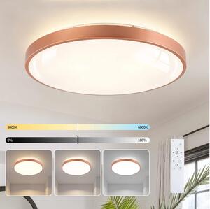 BRILAGI - apparecchio d'illuminazione LED dimmerabile GLASS POOL DOUBLE LED/80W/230V 60 cm in rame + telecomando