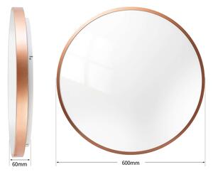 BRILAGI - apparecchio d'illuminazione LED dimmerabile GLASS POOL DOUBLE LED/80W/230V 60 cm in rame + telecomando