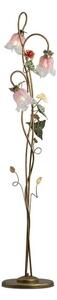 BRILAGI - Lampada da terra KATERINA 3xE14/40W/230V multicolore/bronzo/patina