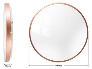 BRILAGI - Lampada LED dimmerabile GLASS POOL DOUBLE LED/48W/230V 40 cm ramata + telecomando