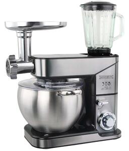 Impastatrice Planetaria 10 Litri con Ciotola in Acciaio inox Robot da Cucina 3 in 1