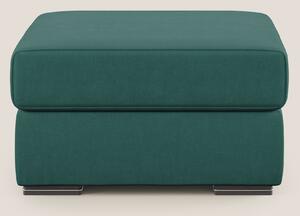 Sun pouf apribile contenitore in microfibra smacchiabile T11 petrolio