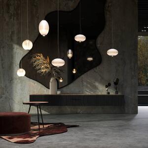 Maytoni Lampada a sospensione in vetro Bruma, dimmerabile, Bianco / Opale, Soggiorno / Sala da pranzo, Vetro, Lampada a sospensione