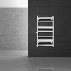 LuxeBath radiatore bagno attacco laterale, 500x1200 mm, bianco, diritto, senza elemento riscaldante