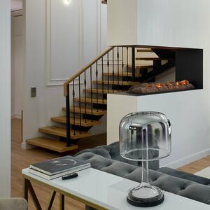 Maytoni Lampada da tavolo a LED Spirito, Alluminio / Grigio / Zincato, Soggiorno / Sala da pranzo, Vetro, Lampada da tavolo LED