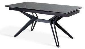Tavolo Allungabile 160/240x90x76 cm in Ceramica Match 3 Grigio Opaco