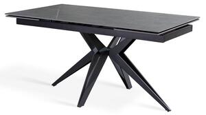 Tavolo Allungabile 160/240x90x76 cm in Ceramica Match 2 Grigio Opaco