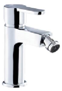 Rubinetto Miscelatore Monocomando Bidet in Ottone Lento Finitura Bianco