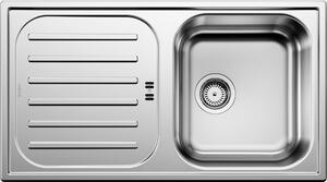 BLANCO FLEX Pro 45 S lavello da incasso / acciaio inox / finitura naturale / reversibile / tappo