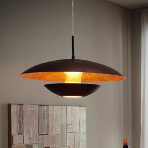 EGLO Lampada a sospensione Nuvano, dimmerabile, Marrone / Ruggine, Soggiorno / Sala da pranzo, Metallo, Moderno, Lampada a sospensione