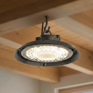 PRIOS LED-Hallenstrahler Maikel, nero, IP65, Highbay Maikel, Nero, Metallo, Proiettore industriale