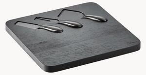 Set vassoio da portata con coltelli da formaggio Fromage 4 pz