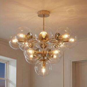 Plafoniera soffitto Zumba Domiluce, dimmerabile, Ottone / Oro, Soggiorno / Sala da pranzo, Metallo, Moderno, Plafoniera