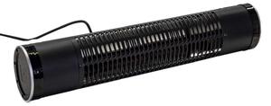Stufa Elettrica ad Infrarossi da Esterno 71x13,5x17 cm 2000W in Alluminio Nero