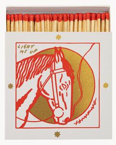 Scatola di fiammiferi di design Horse's Head
