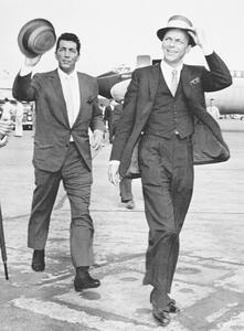 Fotografia Dean Martin and Frank Sinatra - London Airport, PA Images