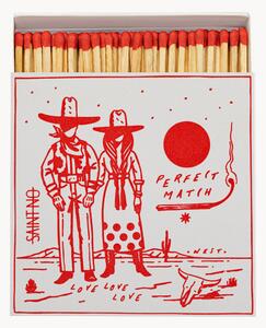 Scatola di fiammiferi di design A Cowboy's Perfect Match