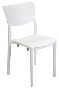 Sedia 44x53xh84 cm in Polipropilene Damla Bianco