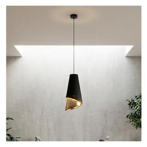 Lampadario a sospensione su cavo MODA 1xE27/15W/230V nero/oro