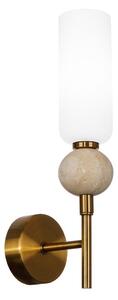 ITALUX WL-95331-1-BRSS - Lampada da parete SANTOS 1xG9/40W/230V dorata