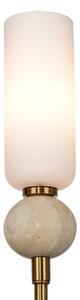 ITALUX WL-95331-1-BRSS - Lampada da parete SANTOS 1xG9/40W/230V dorata