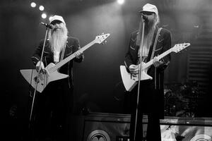 Fotografia Zz Top en concert en 1986, Frederic REGLAIN