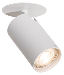 Faretto da incasso moderno bianco GU10 50mm - Chels