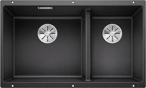 Lavabo da incasso 75,5 cm antracite Blanco 523151