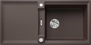 BLANCO ADIRA XL 6 S lavello da incasso SILGRANIT da 60 cm con comando a distanza dello scarico, con accessori