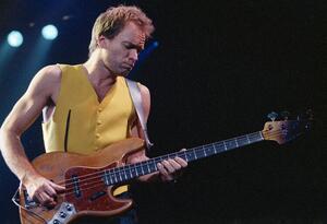 Fotografia Sting in Concert at Wembley Arena, Jim Steele/Popperfoto