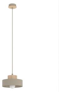Lampadario a sospensione su cavo KIVI, 1xE27/15W/230V, beige