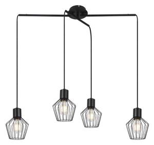 Rabalux - Lampadario su filo 4xE27/40W/230V