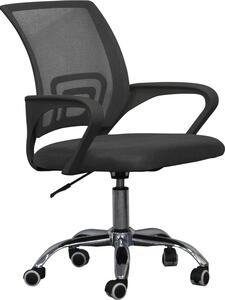 Sedia da ufficio VDD - nera - ergonomica - regolabile in altezza