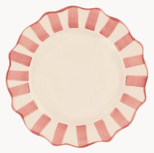 Piatto da colazione dipinto a mano Scalloped