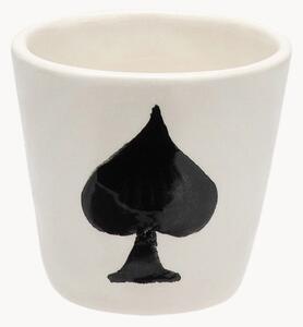 Tazzina da caffè dipinta a mano Ace of Spades