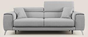 Fusion divano con sedute allungabili in tessuto smacchiabile T05 grigi