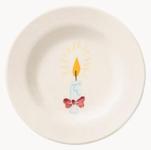 Piatto da dessert dipinto a mano Holy Night