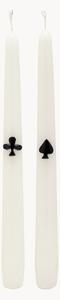 Set di 2 candele da tavolo Play Your Cards Right